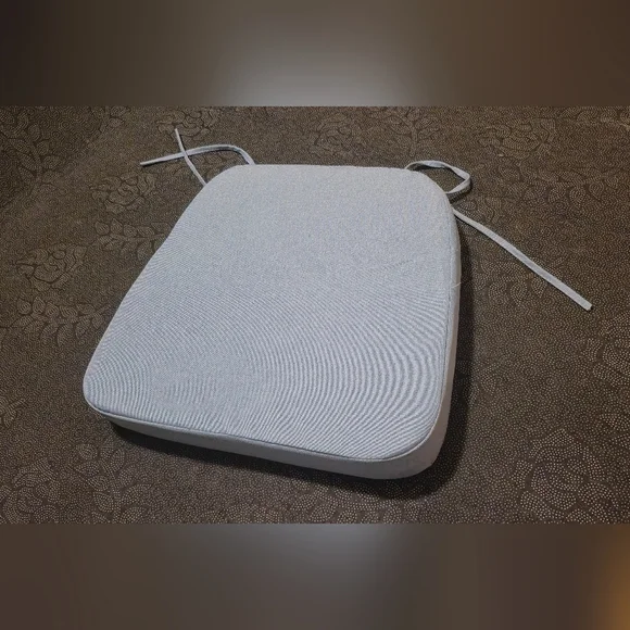 NEW 6 Light Blue Dining/Kitchen Seat Cover Cushions Waterproof Non Slip Backing - Picture 5 of 7